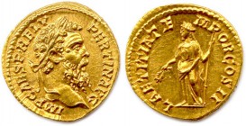 PERTINAX Publius Helvius Pertinax 1er janvier - 28 mars 193
Aureus