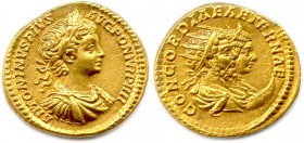 CARACALLA Marcus Aurelis Antoninus Bassianus 27 mai 196 - 8 avril 217
Aureus