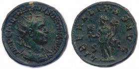 TRAJAN DÈCE Caius Messius Quintus Traianus Decius 
 Septembre 249 - juin 251
Dupondius