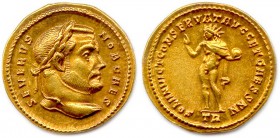 SEVERE II Flavius Valerius Severus 1er mai 305 - mars 307
Aureus