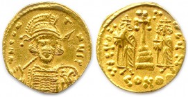 CONSTANTIN IV Pogonate 15 juillet 668 - 10 juillet 685
Solidus