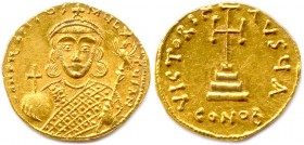 PHILIPPICUS Bardenès 11 décembre 711 - 3 juin 713
Solidus