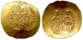 ALEXIS III Angelus Comnène 8 avril 1195 - 17 juillet 1203
Hyperpere