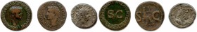 ROMA and ALEXANDRIA
Three coins