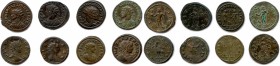 ROMA
CARUS - CARIN - DIOCLETIAN 282-283-30
Eight coins
