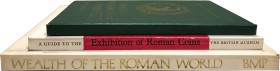 Lot de 3 OUVRAGES concernant les MONNAIES ROMAINES 
2 volumes brochés et un relié écrits en anglais : 
KLAWANS ZANDER H. Roman Imperial Coins. 3e édit...