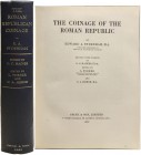 SYDENHAM Edward
1 VOLUME (relié toilé bleu). 
The Roman Republican Coinage.