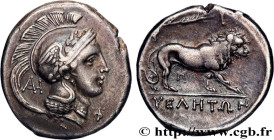 LUCANIA - VELIA
Type : Nomos, statère ou didrachme 
Date : c. 305/304-293/290 AC. 
Mint name / Town : Vélia, Lucanie 
Metal : silver 
Diameter : 22  m...