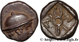 THRACE - AINOS
Type : Diobole 
Date : c. 469-463 AC. 
Mint name / Town : Aenos (Ainos), Thrace 
Metal : silver 
Diameter : 10,5  mm
Orientation dies :...