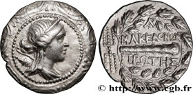 MACEDONIA - AMPHIPOLIS
Type : Tétradrachme stéphanophore 
Date : c. 150 AC. 
Mint name / Town : Amphipolis, Macédoine 
Metal : silver 
Diameter : 30  ...