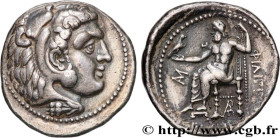 MACEDONIA - MACEDONIAN KINGDOM - PHILIP III ARRHIDAEUS
Type : Tétradrachme 
Date : c. 323-317 AC. 
Mint name / Town : Marathus, Phénicie 
Metal : silv...