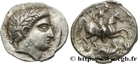 PAEONIA - PAEONIAN KINGDOM - PATRAOS
Type : Tétradrachme 
Date : c. 331-315 AC. 
Mint name / Town : Damastion, Illyrie 
Metal : silver 
Diameter : 23,...