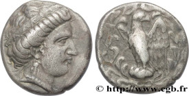ELIS - ELIA (OLYMPIA)
Type : Statère ou didrachme 
Date : 103e olympiade 
Date : c. 332 AC.  
Mint name / Town : Élide, Elis, Olympie 
Metal : silver ...