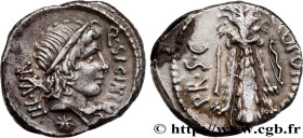 SICINIA
Type : Denier 
Date : 49 AC. 
Mint name / Town : Grèce 
Metal : silver 
Millesimal fineness : 950  ‰
Diameter : 16  mm
Orientation dies : 7  h...