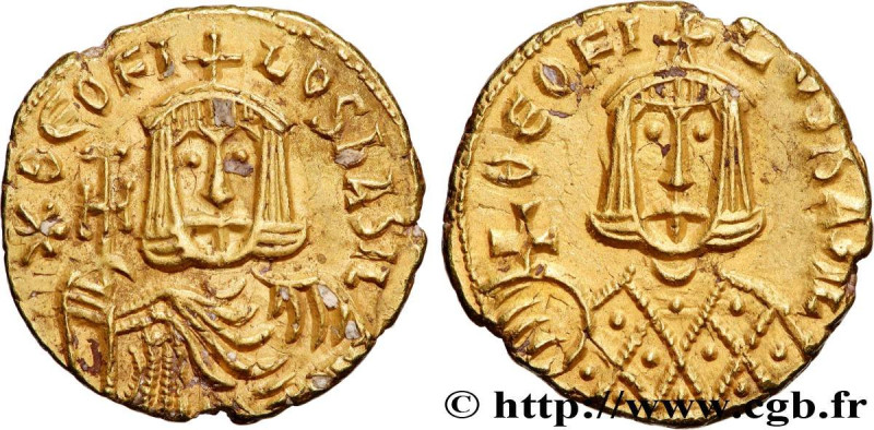 THEOPHILUS
Type : Solidus 
Date : 829 - 830/831 
Mint name / Town : Syracuse 
Me...