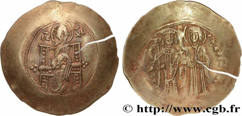 MANUEL I KOMNENOS
Type : Aspron trachy (scyphate) 
Date : c. 1167-1180 
Mint nam...