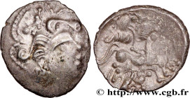GALLIA - BAÏOCASSES (Area of Bayeux)
Type : Statère de billon au sanglier, “style figuratif” 
Date : IIe - Ier siècles AC. 
Mint name / Town : Bayeux ...