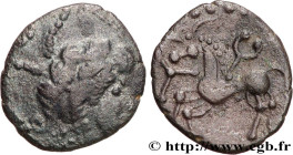 GALLIA - MID-WEST, UNSPECIFIED
Type : Drachme hybride 
Date : IIe - Ier siècle avant J.-C. 
Metal : silver 
Diameter : 16,5  mm
Orientation dies : 12 ...