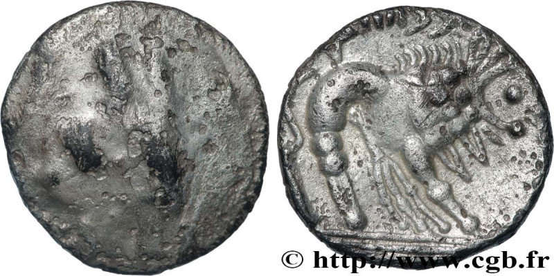 GALLIA - MID-WEST, UNSPECIFIED
Type : Drachme au lion et à l’étoile, imitée de M...