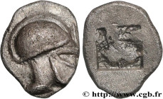 MASSALIA - MARSEILLE
Type : Trois-quarts de litra au casque ionien, du type du trésor d’Auriol  
Date : c. 480-470 AC. 
Mint name / Town : Marseille (...