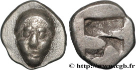 MASSALIA - MARSEILLE
Type : Hémiobole “au masque”, du type du trésor d'Auriol  
Date : c. 480-470 AC. 
Mint name / Town : Marseille (13) 
Metal : silv...