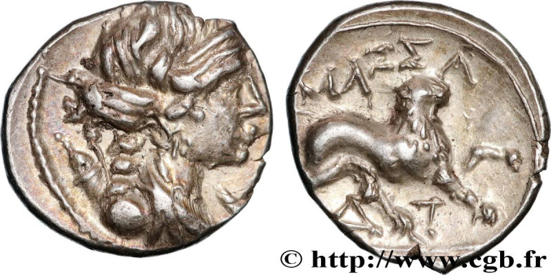 MASSALIA - MARSEILLE
Type : “Drachme légère” ou tétrobole 
Date : c. 130-121 AC....