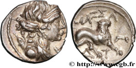 MASSALIA - MARSEILLE
Type : “Drachme légère” ou tétrobole 
Date : c. 130-121 AC. 
Metal : silver 
Diameter : 16  mm
Orientation dies : 5  h.
Weight : ...