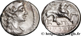 MASSALIA - MARSEILLE
Type : “Drachme légère” ou tétrobole 
Date : c. 130-121 AC. 
Mint name / Town : Marseille (13) 
Metal : silver 
Diameter : 14,5  ...