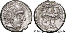 PICTONES / BITURIGES - MID-WESTERN, Unspecified
Type : Drachme au cavalier et à la main - P I 
Date : c. 80-60 AC. 
Metal : silver 
Diameter : 16  mm
...