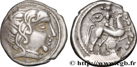 PICTONES / BITURIGES - MID-WESTERN, Unspecified
Type : Drachme au cavalier et à la main - P II B 
Date : c. 80-60 AC. 
Metal : silver 
Diameter : 16  ...