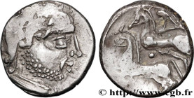 PICTONES / BITURIGES - MID-WESTERN, Unspecified
Type : Drachme aux deux chevaux, série C 
Date : Ier siècle avant J.-C. 
Metal : silver 
Diameter : 16...