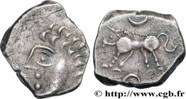 GALLIA - SOUTH WESTERN GAUL - RUTENI (Area of Rodez)
Type : Drachme “au sanglier”, “type de Fouzilhon” 
Date : IIe-Ier siècle av. J.-C 
Metal : silver...