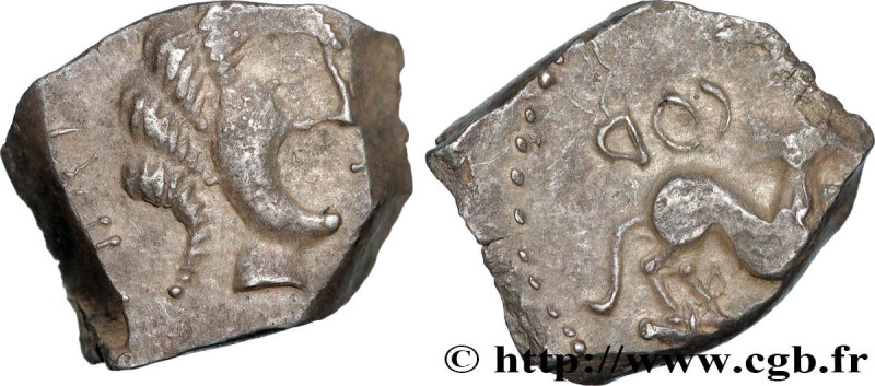 GALLIA - SOUTH WESTERN GAUL - RUTENI (Area of Rodez)
Type : Drachme au daim 
Dat...