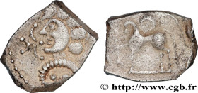 GALLIA - SOUTH WESTERN GAUL - RUTENI (Area of Rodez)
Type : Drachme “au cheval” 
Date : Ier siècle avant J.-C. 
Metal : silver 
Diameter : 14  mm
Orie...