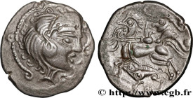 VENETI (Area of Vannes)
Type : Statère de billon, classe III - au nez droit 
Date : c. 60-50 AC. 
Mint name / Town : Vannes (56) 
Metal : billon 
Diam...