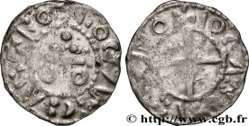 LOCHES
Type : Denier 
Date : s.m. 
Mint name / Town : Loches 
Metal : silver 
Diameter : 20  mm
Orientation dies : 7  h.
Weight : 1,09  g.
Rarity : R3...