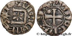 VENDÔMOIS - COUNTY OF VENDÔME - JEAN IV
Type : Obole 
Date : circa 1218-1239 
Date : s.m. 
Mint name / Town : Vendôme 
Metal : billon 
Diameter : 13  ...