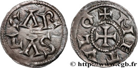 POITOU - COUNTY OF POITOU - COINAGE IMMOBILIZED IN THE NAME OF CHARLES II THE BALD
Type : Obole 
Date : circa 950/1000 
Date : s.m. 
Mint name / Town ...