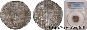 AQUITAINE - DUCHY OF AQUITAINE - EDWARD THE BLACK PRINCE
Type : Hardi 
Date : (vers 1368) 
Date : s.m. 
Mint name / Town : Figeac 
Metal : silver 
Dia...