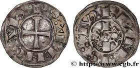 LANGUEDOC - VISCOUNTCY OF BEZIERS - RAYMOND TRENCAVEL
Type : Denier 
Date : s.m. 
Mint name / Town : Béziers 
Metal : silver 
Diameter : 17,5  mm
Orie...