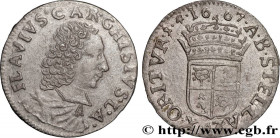 COMTAT-VENAISSIN - ALEXANDER VII (Fabio Chigi)
Type : Douzième d'écu ou luigino 
Date : 1667 
Mint name / Town : Avignon 
Metal : silver 
Diameter : 1...