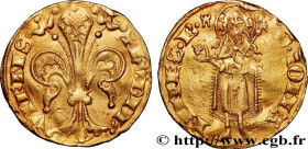 DAUPHINE - DAUPHINS OF VIENNOIS - HUMBERT II
Type : Florin d'or 
Date : c. 1340-1370 
Date : s.m. 
Metal : gold 
Diameter : 20  mm
Orientation dies : ...