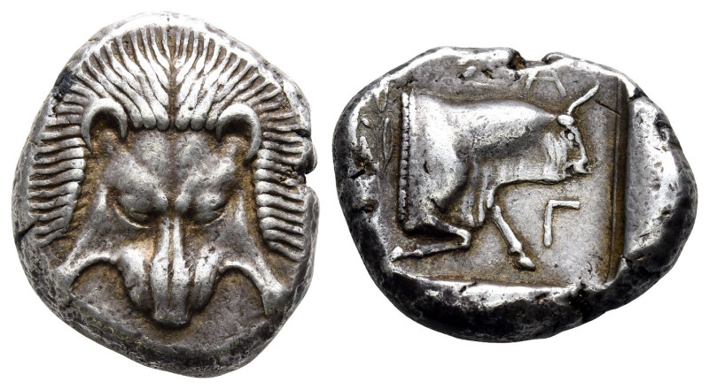 Islands off Ionia, Samos AR Tetradrachm. Circa 453/2-440/39 BC. Dated RY 3 (452/...