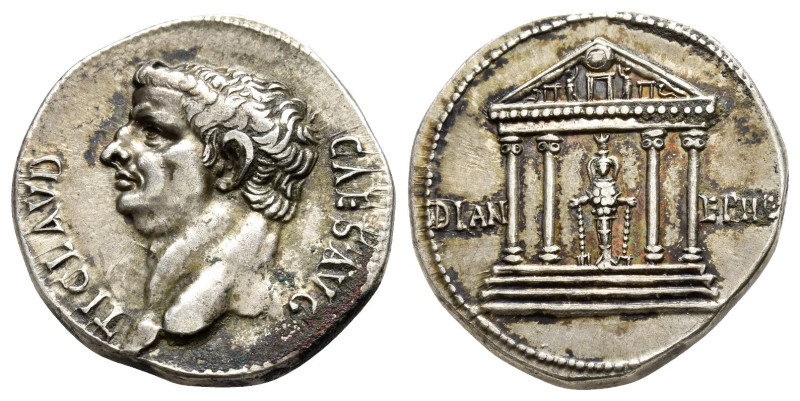 Claudius AR Cistophoric Tetradrachm of Ephesus, Ionia. AD 41-54. Struck circa AD...