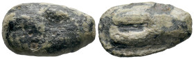 Sicily, Akragas, c. 440-430 BC. Æ Cast Onkia (18mm, 4.28g). Eagle head l. R/ Crab claw l. Westermark, Coinage, 528; CNS I, 8; SNG ANS 1019-20; HGC 2, ...