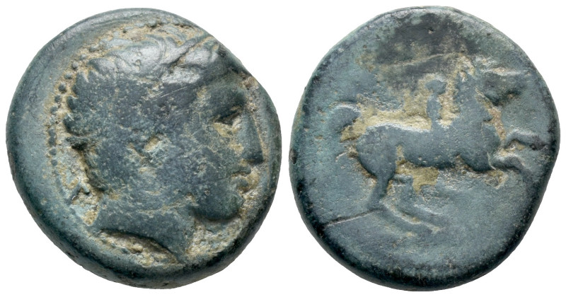 Kings of Macedon, Philip II (359-336 BC). Æ Unit (16mm, 5.88g). Uncertain mint i...