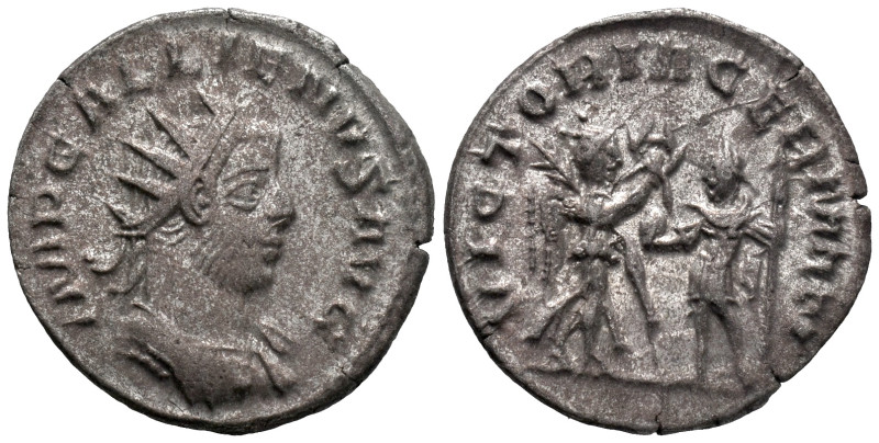 Gallienus (253-268). Antoninianus (19.5mm, 3.36g). Antioch, 257-260. Radiate and...
