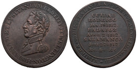 Canada. Canadian provinces. Lower Canada. Merchant token. Token commemorating Wellington's victory at Salamanca over Napoleon's troops. 1/2 Penny 1812...