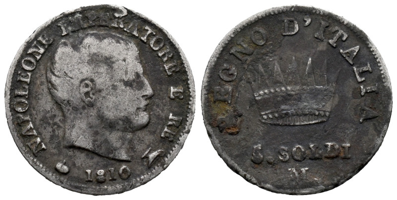 Italy. Italian States. Napoleonic Kingdom of Italy. Milan mint. Napoleon I (1805...