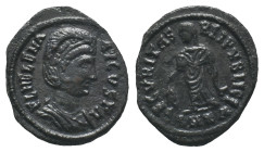 Helena (Augusta, 324-328/30). Æ Follis (24mm, 3.10g). Cyzicus, 324-5. Diademed and draped bust r. R/ Securitas standing l., holding olive branch; SMKA...